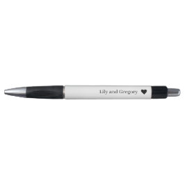 Stylo Élégant noir et blanc stylé