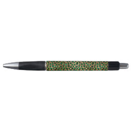 Stylo Emerald et Gold Safari Series Design 8