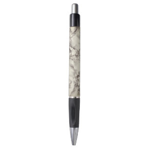 Stylo en pierre de marbre ivoire tendance