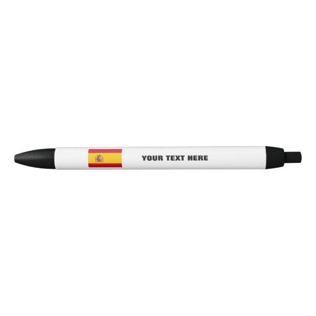 Stylo espagnol de drapeau avec le texte fait sur (Devant)