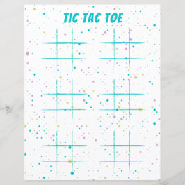 Stylo et papier Jeu Tic Tac Toe Amusant