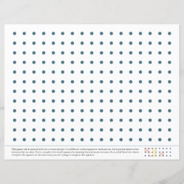 Stylo et points papier Vieux jeu d'école amusant