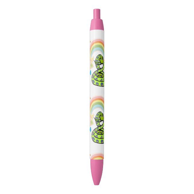 Stylo et stylo à l'école Serpent arc-en-ciel (devant Vertical)