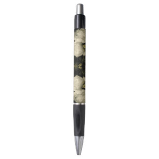 Stylo Étude d'une fleur de pivoine