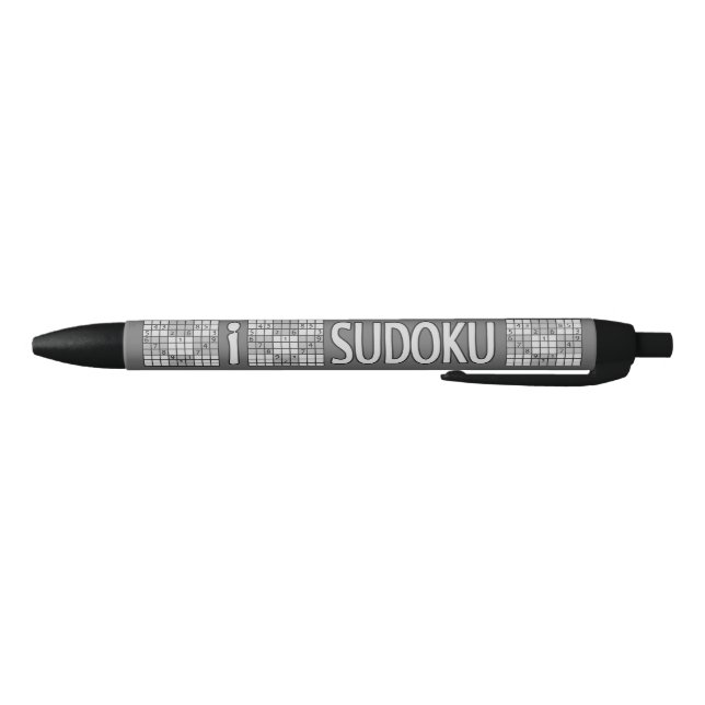 Stylo fait sur commande de monogramme de SUDOKU (Bas)