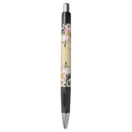 Stylo fait sur commande de pivoines - stylo en