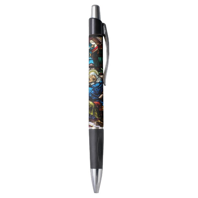 Stylo Fenêtre en verre tendu de Jésus (Bas (Vertical))