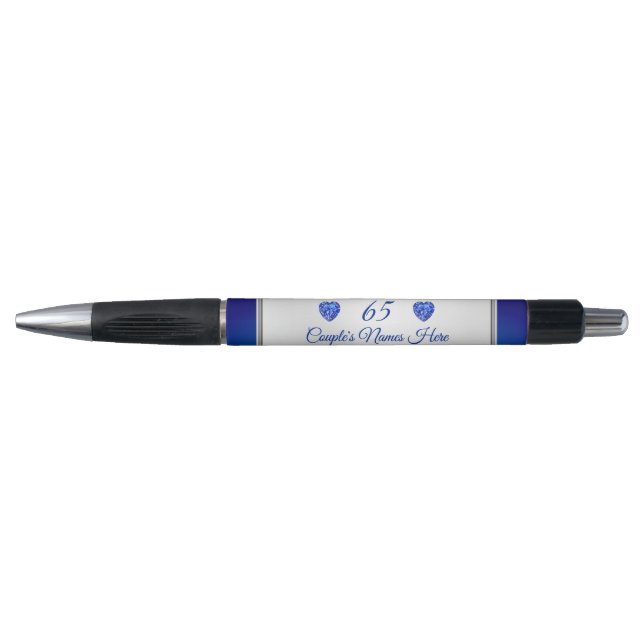 Stylo Fête Personnalisée Favorise 65e anniversaire de Ma (Devant)