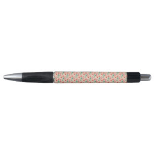 Stylo Flamant rose rose rose Motif tropical d'été-23123