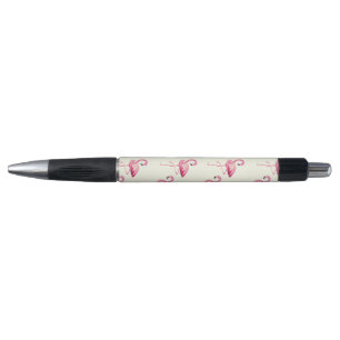 Stylo Flamingo Patte rose
