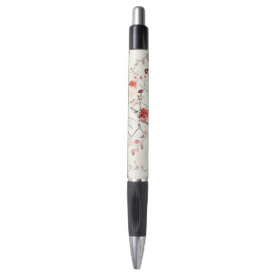 Stylo Fleur Rouge Crème