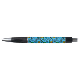 Stylo Fleurs Abstrait