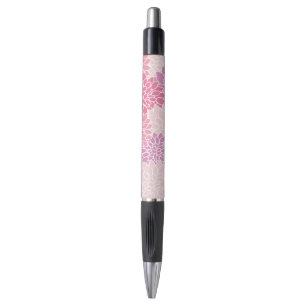Stylo Fleurs Dahlia, Motif De Fleurs, Dahlia Rose