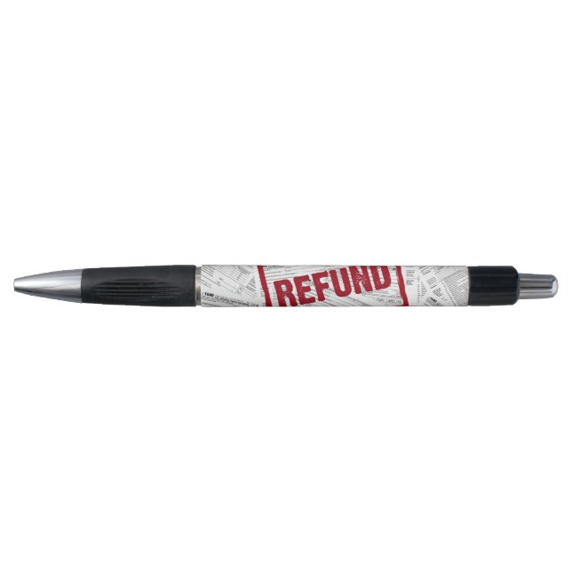 Stylo Formulaires d'impôt 1040 avec tampon de remboursem (Devant)