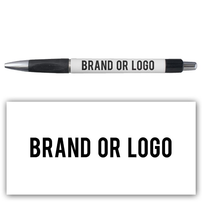 Stylo Fournitures promotionnelles Logo d'entreprise pers (Promotional Supplies White Custom Business Logo Pen)