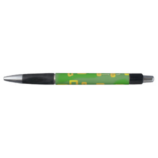 Stylo géométrique vert