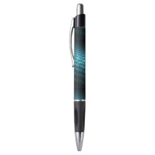 Stylo Globes bleus 3D