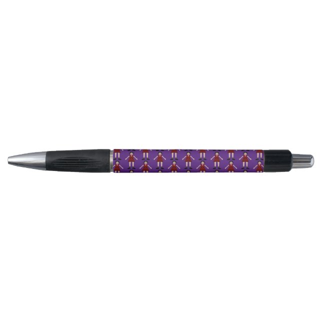 Stylo Gothique Halloween Vampire Lady Patterned (Devant)