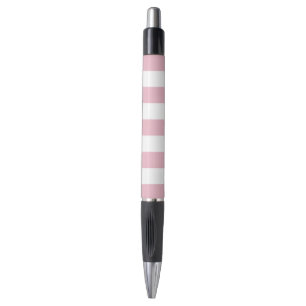 Stylo Grandes Pink, Grandes Blances, Motif Gratté