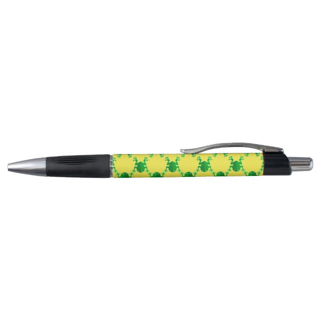 Stylo Grenouilles mignonnes de bande dessinée (Haut)