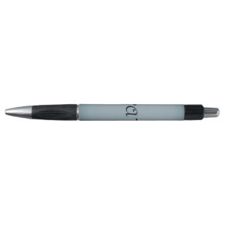 Stylo gris bleu