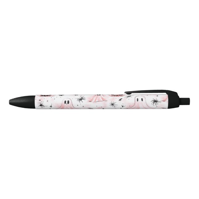 Stylo Halloween Fantôme rose (Haut)