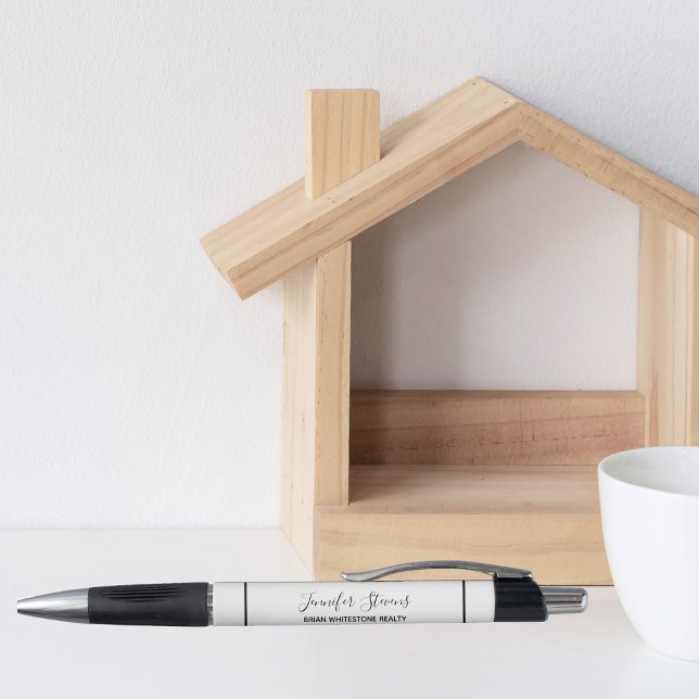 Stylo Immobilier Open House Custom Realty Business (Créateur téléchargé)