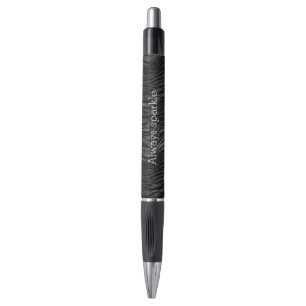 Stylo Imprimer Zebra noir