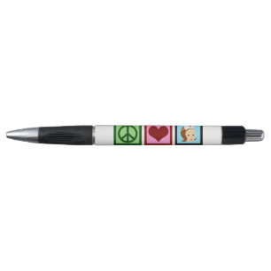 Stylo Infirmière d'amour de paix - soins mignons