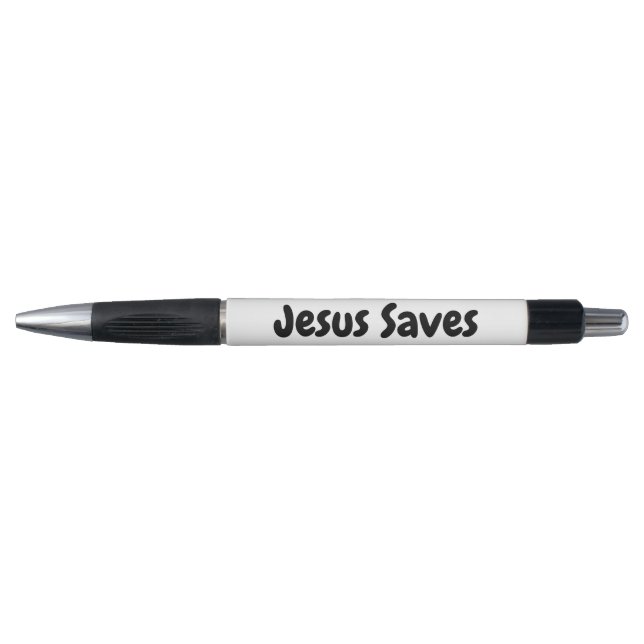 Stylo Jésus économise - nous vous aidons juste à le (Devant)