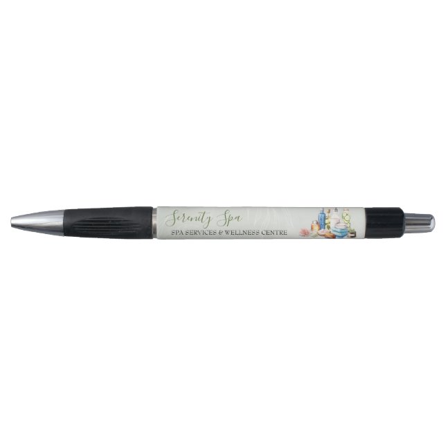 Stylo Journée de l'aquarelle verte Spa et bien-être (Devant)