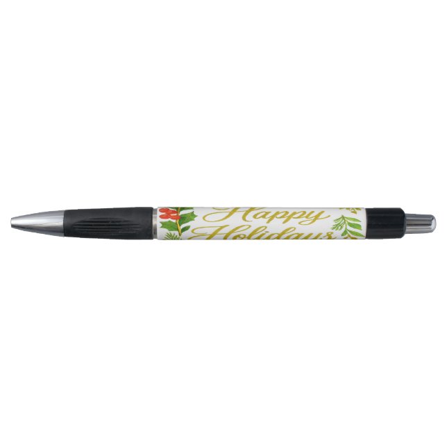 Stylo 'Joyeuses Fêtes' (Devant)