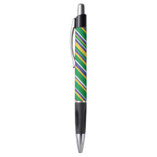 Stylo Le drapeau du Brésil a inspiré le motif coloré 