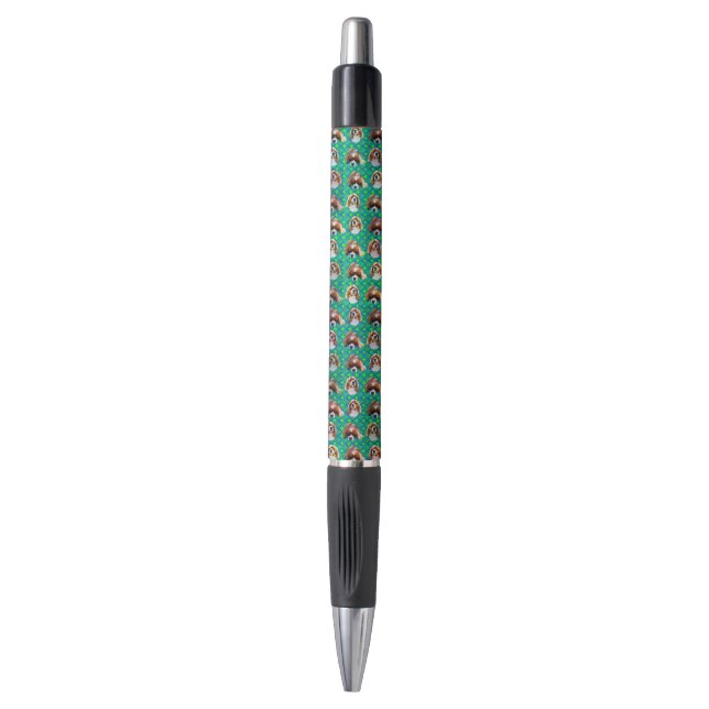 Stylo Le roi Charles Cavalier Motif espagnol, Emmy Pen (Devant (Vertical))