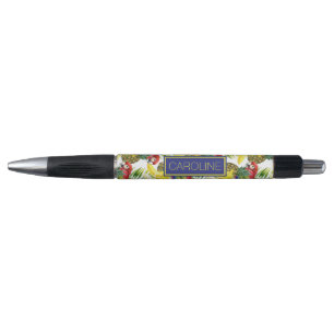Stylo Les perroquets et le fruit tropical ajoutent