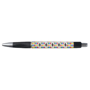 Stylo Lesbienne LGBTQ Silhouette et Rainbow Ladies