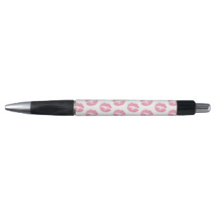 Stylo Lèvres Roses, Motif De Lèvres, Rouge Rose, Baiser