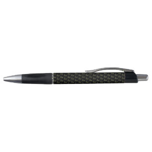 Stylo Logo Du Nom De Golf Avec Clubs De Golf,