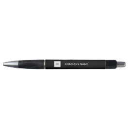 Stylo Logo noir et blanc entreprise Business simple styl