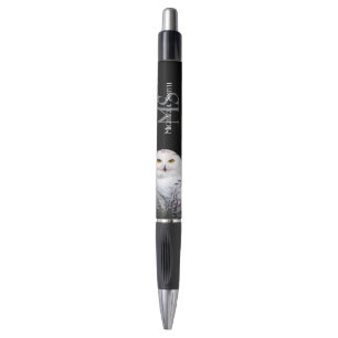 Stylo Magnifique monogramme de nom personnalisé de harfa
