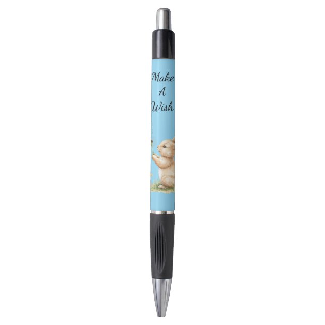 Stylo Make A Wish Bunny Dandelion Flower (Devant (Vertical))