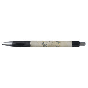 Stylo Mariage Olive Wreath Livre d'invité personnalisé