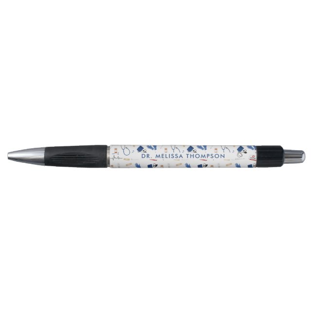 Stylo Médecin Médicale moderne Motif infirmière (Devant)