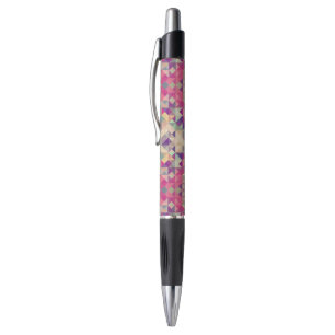 Stylo Modèle géométrique de hippies vintages