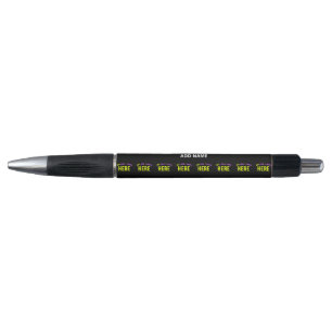 STYLO MODERNE ET MODERNE PERSONNALISABLE NOIR VÉRIFIÉ