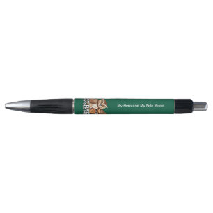 Stylo : Mon papa Mon Vieux Moi (vert)
