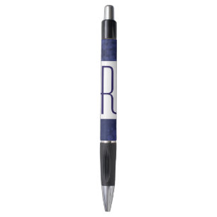 Stylo Monogramme à spectre bleu