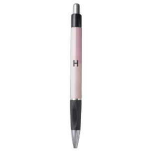 Stylo Monogramme Blush Pastel rose pâle