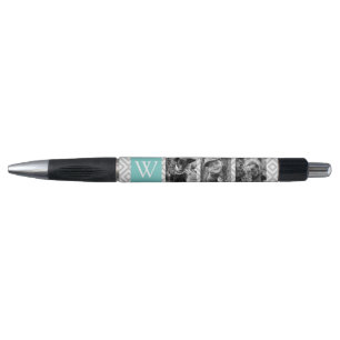 Stylo Monogramme d'Aqua et collage de photo