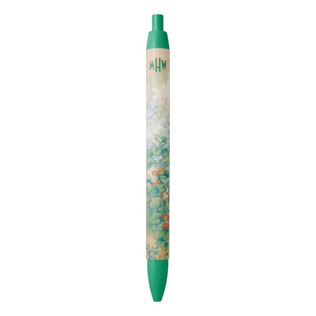 Stylo monographique personnalisé Art japonais (devant Vertical)